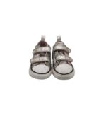Tenisi copii Converse, 21, material textil, gri - imagine 3
