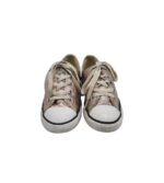Tenisi dama Converse, 37, material textil, gri - imagine 3