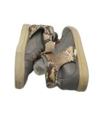 Tenisi dama D-Side, 39, piele, gri, (Talpa flasa) - imagine 4