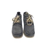 Mocasini barbati Venice, 40, material textil, gri - imagine 3
