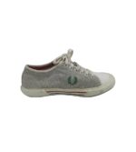 Tenisi barbati Fred Perry, 42, material textil, piele, gri