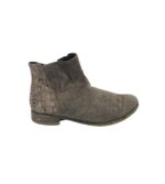 Botine dama Gabor, 42, piele intoarsa, piele, gri
