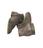 Botine dama Gabor, 42, piele intoarsa, piele, gri - imagine 4