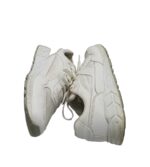 Adidasi dama Graceland, 39, imitatie de piele, material textil, alb - imagine 4