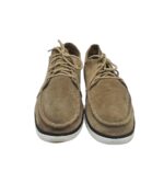 Mocasini barbati Tribord, 44, piele intoarsa, bej - imagine 3