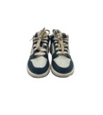 Adidasi copii Nike, 30, imitatie de piele, gri albastru - imagine 3