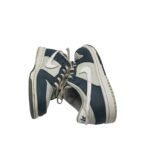 Adidasi copii Nike, 30, imitatie de piele, gri albastru - imagine 4