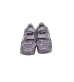 Adidasi copii Puma, 24, imitatie de piele, material textil, gri mov - imagine 3