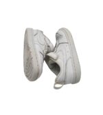 Adidasi copii Nike, 28, imitatie de piele, alb - imagine 4