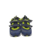Adidasi copii Fila, 29, imitatie de piele, material textil, albastru galben - imagine 4