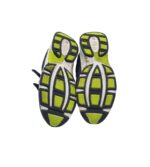 Adidasi copii Fila, 29, imitatie de piele, material textil, albastru galben - imagine 2