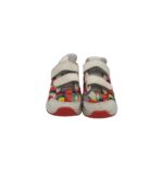 Adidasi copii Adidas, 24, imitatie de piele, material textil, alb - imagine 3