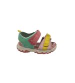 Sandale copii Lilly&Dan, 28, imitatie de piele, material textil, multicolor