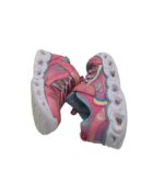 Adidasi copii Skechers, 28, imitatie de piele, material textil, roz - imagine 4