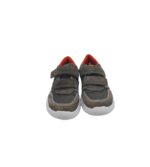 Adidasi copii Clarks, 23, piele intoarsa, material textil, gri - imagine 3