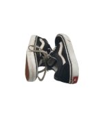 Tenisi copii Vans, 30, piele intoarsa, material textil, negru - imagine 4