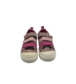 Tenisi copii Clarks, 28, material textil, bej - imagine 3