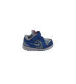 Adidasi copii Nike, 22, material textil, piele, albastru