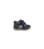 Adidasi copii Superfit, 23, piele intoarsa, albastru