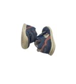 Adidasi copii Superfit, 23, piele intoarsa, albastru - imagine 4