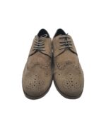 Pantofi barbati River Island, 44, material textil, gri - imagine 3