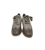 Pantofi dama Maripe, 38, piele, gri alb - imagine 3