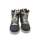 Adidasi dama Adidas, 37, imitatie de piele, material textil, negru - imagine 3