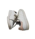 Adidasi dama Adidas, 37, imitatie de piele, piele, alb - imagine 4