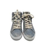 Tenisi dama Venice, 38, imitatie de piele, material textil, albastru - imagine 3