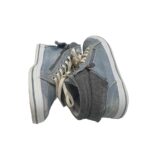 Tenisi dama Venice, 38, imitatie de piele, material textil, albastru - imagine 4