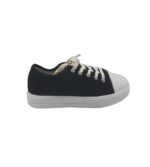 Tenisi dama 40, material textil, negru