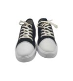 Tenisi dama 40, material textil, negru - imagine 3