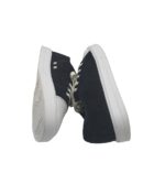 Tenisi dama 40, material textil, negru - imagine 4