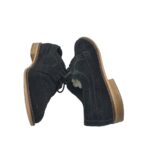 Pantofi dama Asos, 37, piele intoarsa, negru - imagine 4