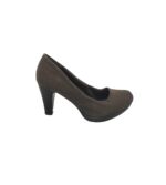 Pantofi dama Marco Tozzi, 37, material textil, gri