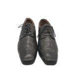Pantofi barbati  43, piele, negru - imagine 3