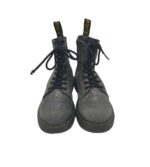 Ghete dama Dr.Martens, 36, piele, gri - imagine 3