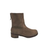 Botine dama Hugo Boss, 38, piele intoarsa, bej