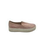 Espadrile dama Skechers, 37.5, material textil, roz