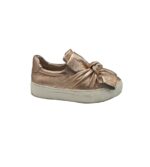 Espadrile dama On y go, 37, imitatie de piele, auriu