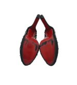 Pantofi dama , 40, material textil, negru - imagine 5