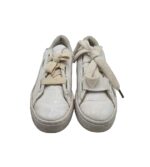 Adidasi dama Puma, 40, imitatie de piele, alb - imagine 3