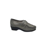 Mocasini dama Sandpiper, 36, piele, gri