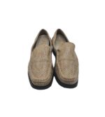 Mocasini dama Rieker, 37 piele intoarsa, bej - imagine 3