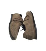 Adidasi dama Semler, 38, piele intoarsa, material textil, gri - imagine 4