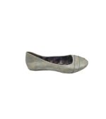 Balerini dama 36, imitatie de piele, gri