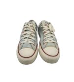 Tenisi dama Converse, 39, material textil, gri - imagine 3