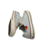 Tenisi dama Converse, 39, material textil, gri - imagine 4