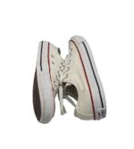 Tenisi dama Converse, 36, material textil, alb - imagine 4
