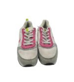 Adidasi copii Us-Polo Assn, 32, material textil, alb gri - imagine 3